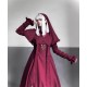 Le Miroir Prayer On A Moonlit Night One Piece(Reservation/3 Colours/2 Sleeve Types/Full Payment Without Shipping)